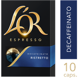 600 L'Or Ristretto Decaffeinato Kaffeekapseln aus Aluminium Nespresso-kompatibel