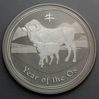 Perth Mint 1/10 Unze Goldmünze Australien Lunar II Ochse