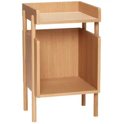 Hübsch Interior - Beistelltisch mit Ablage, Eiche
