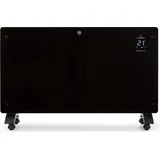 Klarstein Elektroheizung, Konvektor Heizung Freistehend oder Wandmontage, Elektroheizung Energiesparend, App-Control, Leise Heizung Elektrisch,