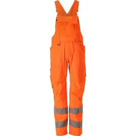 Mascot Latzhose Knietaschen, Stretch-Einsätze Latzhose, hi-vis Orange 82C60