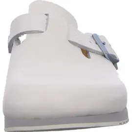 Birkenstock Boston Super Grip Naturleder weiß 45