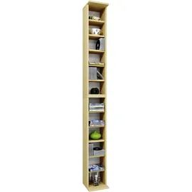 VCM Bigol Standregal 21 x 183 x 20 cm Braun