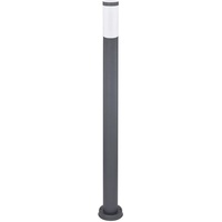 GLOBO LED Stehleuchte, Edelstahl, anthrazit, H 110 cm