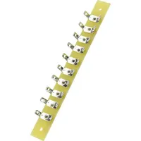 TRU Components Lötleiste einreihig Polzahl Gesamt 10 Epoxyd (L