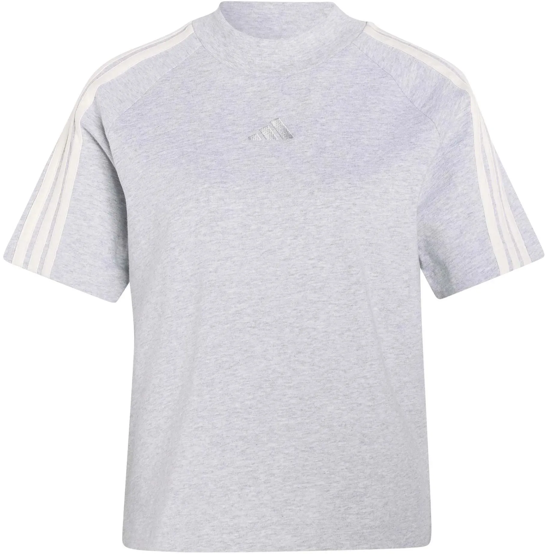 ADIDAS W AK 3S TEE LGREYH/OWHITE XS