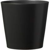 Söndgen Keramik Soendgen Keramik Blumenübertopf, Dallas Esprit, anthrazit, 24 x 24 x 24 cm, 0078/0024/0207