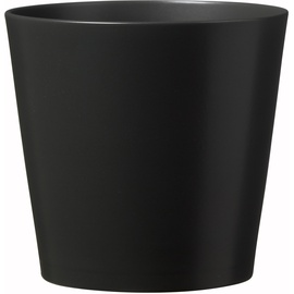 Söndgen Keramik Soendgen Keramik Blumenübertopf, Dallas Esprit, anthrazit, 24 x 24 x 24 cm, 0078/0024/0207