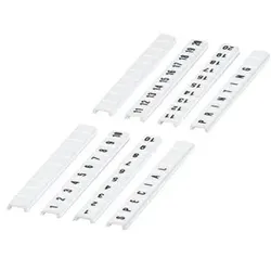 Schneider Electric NSYTRABF510 clip-in Beschriftung streifen flach, 5mm - 10 Stück