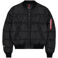 Alpha Industries MA-1 Logo schwarz 2XL