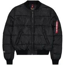 Alpha Industries MA-1 Logo schwarz 2XL