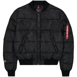 Alpha Industries MA-1 Logo schwarz 2XL