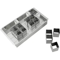 Testrut axentia Backform-Set, verstellbar, rechteckig