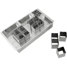 Testrut axentia Backform-Set, verstellbar, rechteckig