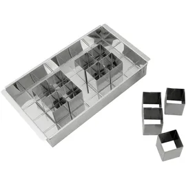 Testrut axentia Backform-Set, verstellbar, rechteckig