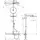 Axor ShowerSolutions Showerpipe 350 1jet mit Thermostat 800 Brushed Nickel (27984820)