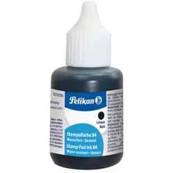 Stempelfarbe permanent, 30ml, schwarz