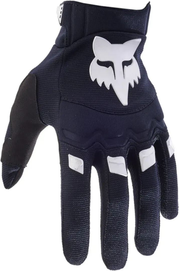 FOX Dirtpaw 2023 Solid Motorcross handschoenen, zwart-wit, M Voorman