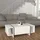 [en.casa] Couchtisch Tavak 104x60x38 cm Weiß/Gold [en.casa]