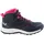 Jack Wolfskin Jungen Unisex Kinder Woodland Texapore Mid K Walking-Schuh, Night Blue/Pink, 29 EU