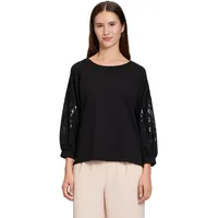 Betty Barclay Sweatshirt mit Trompetenärmeln", in schwarz, | Gr.: