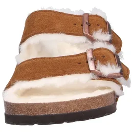 Birkenstock Arizona Lammfell Veloursleder mink 36