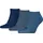 Puma Sneakersocken 3er Pack Blau 39-42