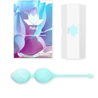 Tenscare Fleur Beckenbodentraining Kugeln- 100% Medizinisches Silikon Beckenbodentrainer Kegel Balls Zur Blasenkontrolle Und Training, Steigerung Des Orgasmus