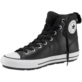Converse CHUCK Taylor All Star FAUX LEATHER, schwarz, 41.0