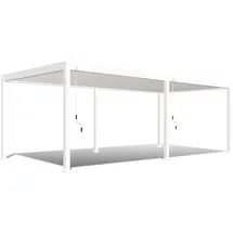 pergoline Pergola 720 x 255 x 360 cm weiß