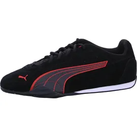 Puma Catch Wildleder - Sneaker Erwachsene, Schwarz (Black x Red), 40 EU - Schwarz