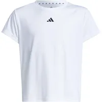Adidas Train Essentials Regular Fit Logo Training T-Shirt weiß