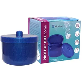 Miradent Protho Box Home Blau Glitzer