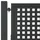 vidaXL Gartentor Anthrazit 105x250 cm Stahl