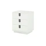 deinbett Nachtkommode ¦ weiß ¦ Maße (cm): B: 46 H: 58 T: 40.0