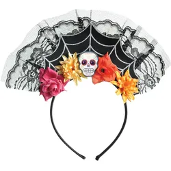 Tag der Toten Spinnen Kopfschmuck