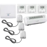 eQ-3 Homematic IP Funk Starterkit Fußbodenheizung motorisch, für 3 Räume