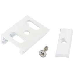 Ideal Lux Aufbau-Montage-Set für 3-Phasen-Stromschiene LINK TRIMLESS, bis 100cm, Weiß IDEA-169972