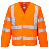 Portwest Antistatische Warnschutzjacke – schwer entflammbar, Farbe: Orange. Größe: XXL/3XL, FR85ORRXX/3X