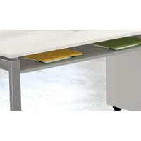 Kerkmann Architekt BxTxH 180x180x75cm (mit Anbautisch) weiß
