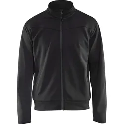Sweatjacke "3362" Service Plus - XL - schwarz/dunkelgrau