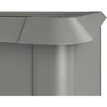 Biohort Schneckenschutz HochBeet 2 x 1 m Quarzgrau-Metallic