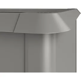 Biohort Schneckenschutz HochBeet 2 x 1 m Quarzgrau-Metallic