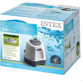 Intex Krystal Clear Salzwassersystem QS200 grau onesize