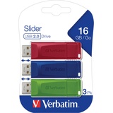 Verbatim Slider 16GB, USB-A 2.0