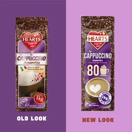 TSI Consumer Goods GmbH Cappuccino Amaretto Instant-Kaffee 10 Packungen 1000 g
