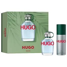 HUGO BOSS Hugo Man Eau de Toilette 75 ml + Deo Spray 150 ml Geschenkset