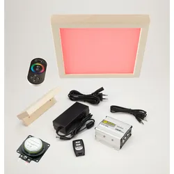Infraworld Set - LED Farblicht Sion 1A, Audiosystem, Lautsprecher Slim