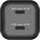 goobay USB-CTM PD GaN Dual-Schnellladegerät Nano 35 W) schwarz
