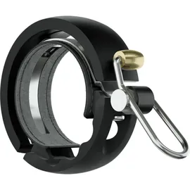 Knog Oi Luxe Fahrradklingel Small 22,2 mm schwarz